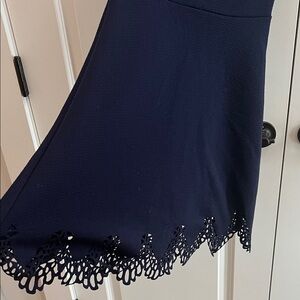 Elegant Navy Blue Women's Dress